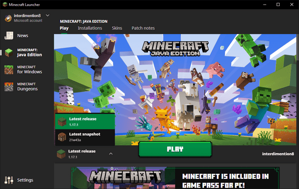 Minecraft Launcher missing your modded versions
